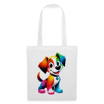 Dog - Tote Bag - white - Front
