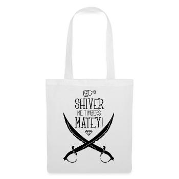Illustration Featuring Pirate-Themed Design Swords - Tote Bag - white - Front