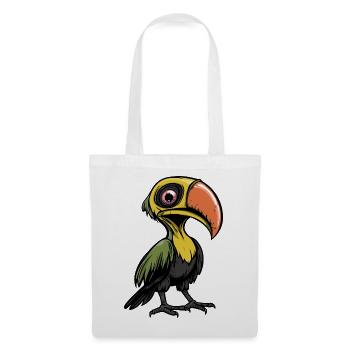 Toucan Bird Halloween Comic Funny - Tote Bag - white - Front