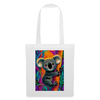 Koala - Stoffbeutel - Weiß - Vorne