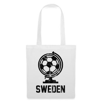 Schweden Fussball - Stoffbeutel - Weiß - Vorne