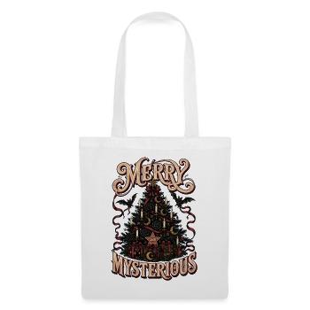 Merry and Mysterious Christmas Tree - Tote Bag - white - Front