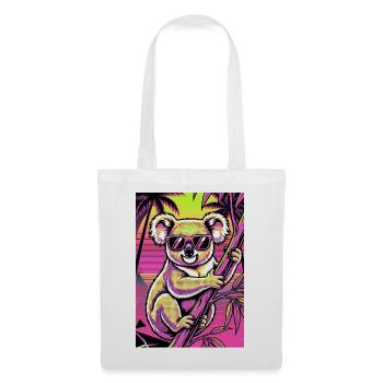 Koala - Stoffbeutel - Weiß - Vorne