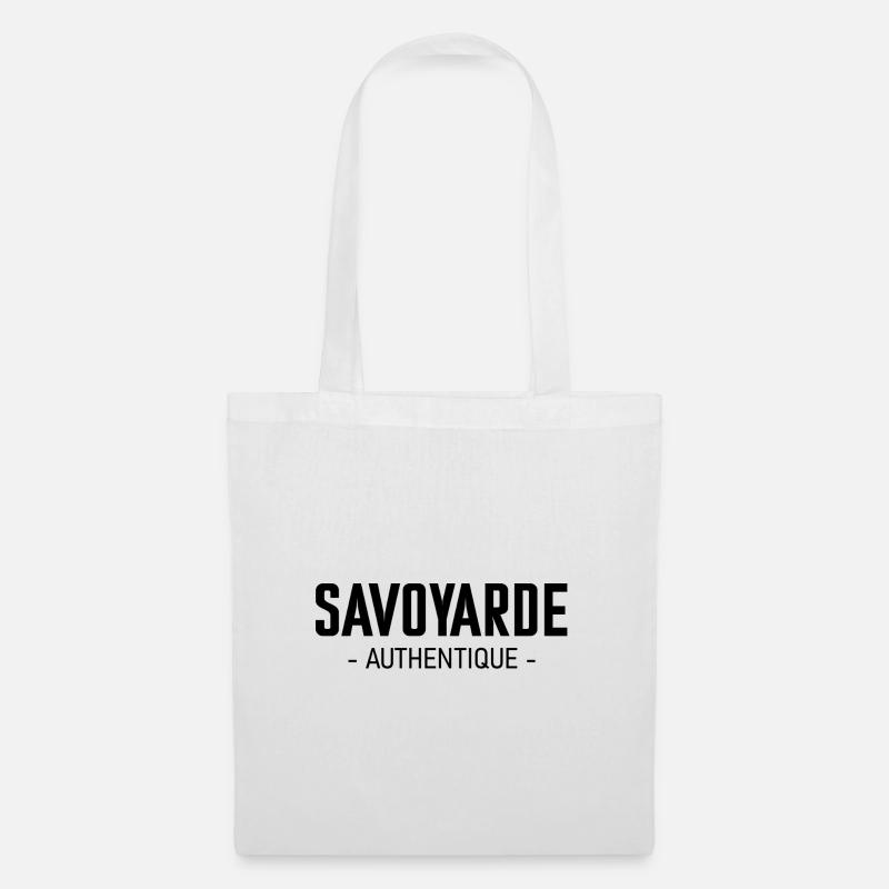 Savoyarde authentique - Sac en tissu - blanc