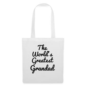 Papy Papi Grand-Père Retraite famille - Sac en tissu - blanc - Devant