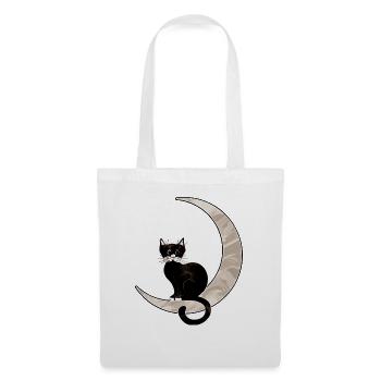 Cat - Tote Bag - white - Front