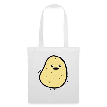 Funny Potatoe - Stoffbeutel - Weiß - Vorne