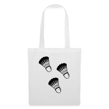 Badminton - Tote Bag - white - Front