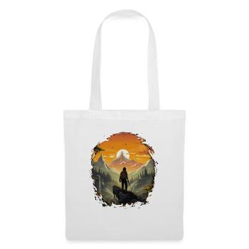 Hiking Adventure Hiking Mountains Hiking Camping - Tote Bag - white - Front