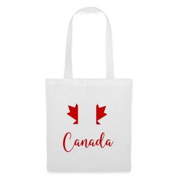 kanada canada ahornblatt - Stoffbeutel - Weiß - Vorne