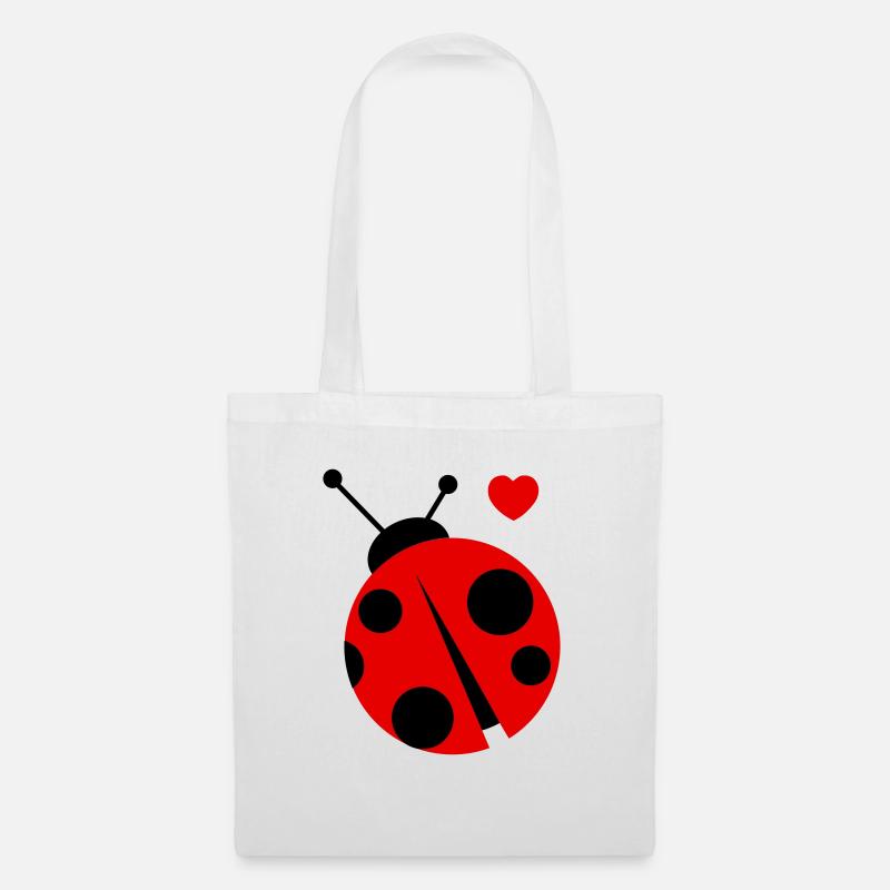 ladybird - Stoffbeutel - Weiß