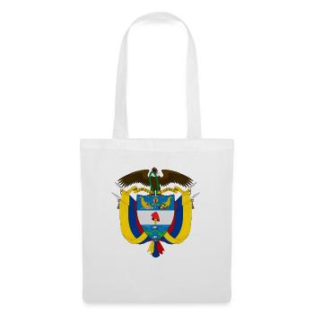 Armoiries nationales de Colombie - Sac en tissu - blanc - Devant