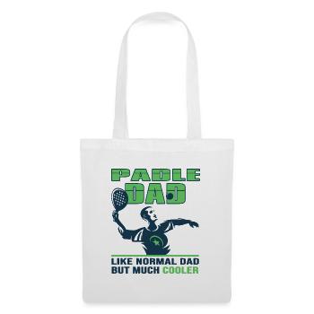 padel padeltennis paddel padelspieler dad padel - Tote Bag - white - Front