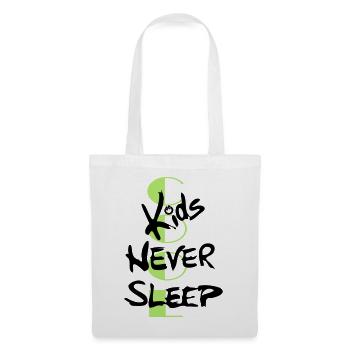 cool Kids never sleep - Stoffbeutel - Weiß - Vorne