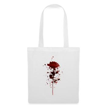 Minimalist Roses Flowers Art - Tote Bag - white - Front