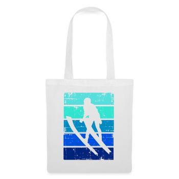Ski jumping Freestyle Winter Sports - Tote Bag - white - Front