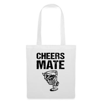 Cheers Mate - Stoffbeutel - Weiß - Vorne