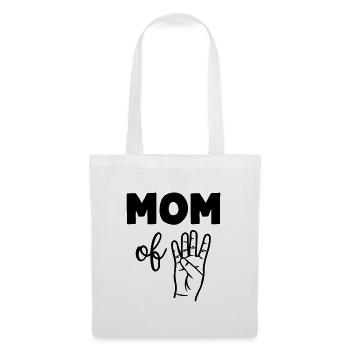 Mom of Four - Tote Bag - white - Front