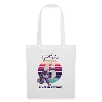 Birthday Girl 6-Year Limited Edition - Tote Bag - white - Front