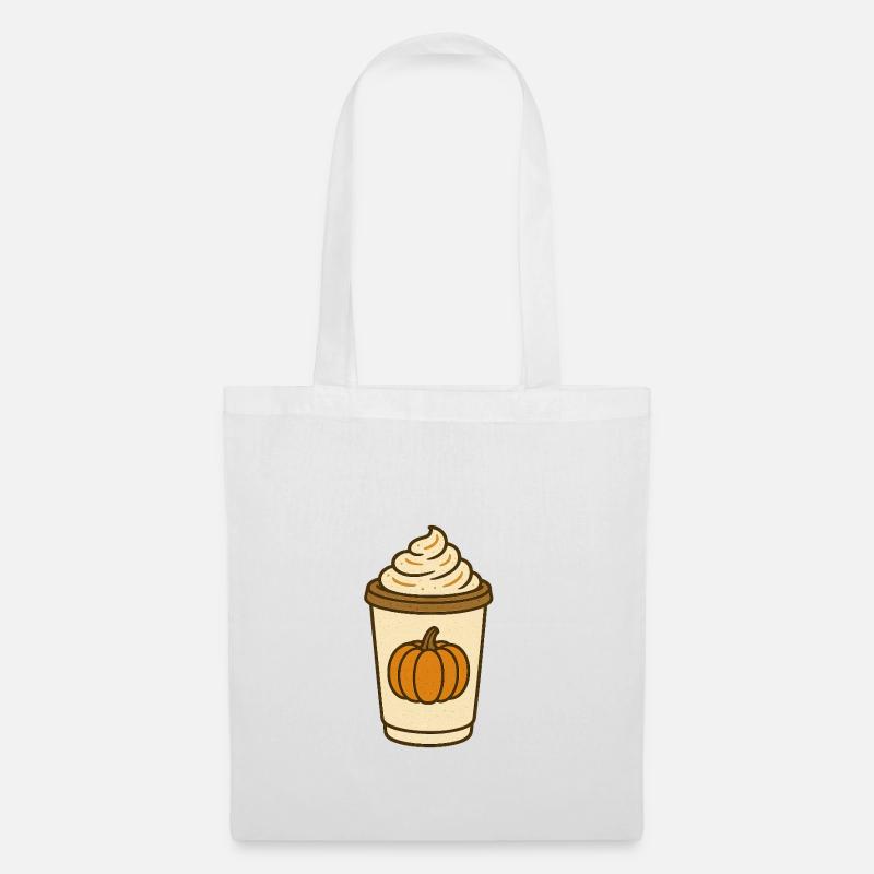 Pumpkin Spice 2 - Stoffbeutel - Weiß