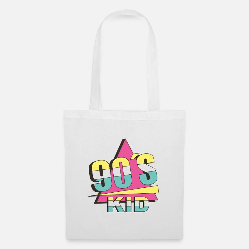 90s KID - Stoffbeutel - Weiß
