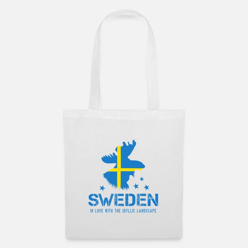Sweden - Stoffbeutel - Weiß
