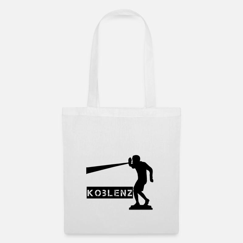 Koblenzer Schängel - Sac en tissu - blanc