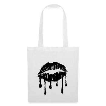 Lips Tatta - Stoffbeutel - Weiß - Vorne
