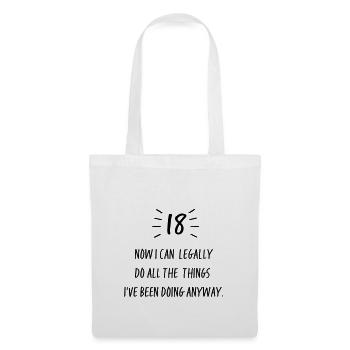 18 - Tote Bag - white - Front