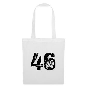 46 Moto Vintage Moto Moto Moto - Sac en tissu - blanc - Devant