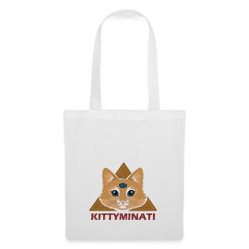 Kittyminati - Stoffbeutel - Weiß - Vorne