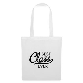 meilleure classe - Sac en tissu - blanc - Devant