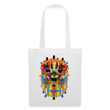 Brazil mask - Tote Bag - white - Front