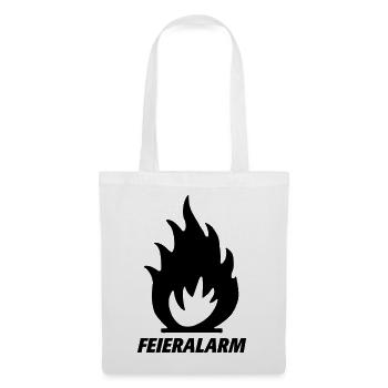 Feieralarm - Stoffbeutel - Weiß - Vorne