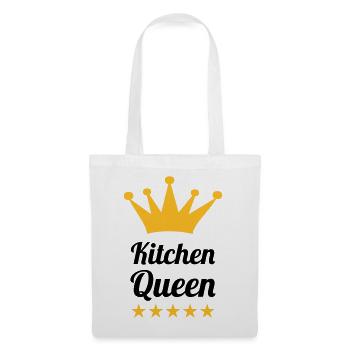 Kitchen Queen - Stoffbeutel - Weiß - Vorne