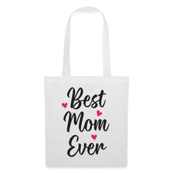 Beste Mutter aller Zeiten - Stoffbeutel - Weiß - Vorne