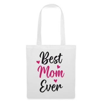 Beste Mutter aller Zeiten - Stoffbeutel - Weiß - Vorne