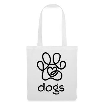 I love dogs - Tote Bag - white - Front