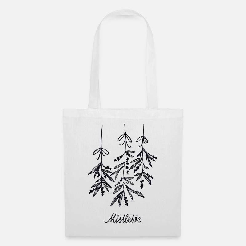 Mistletoe - Tote Bag - white