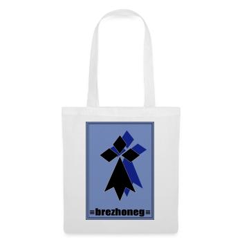 Brezhoneg - Sac en tissu - blanc - Devant