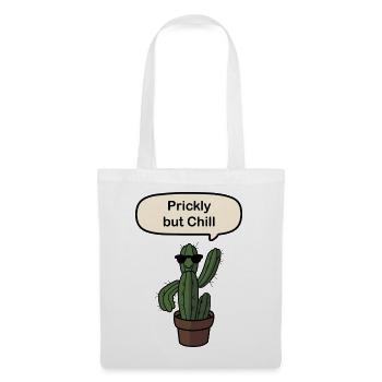 Prickly But Chill Cactus - Tote Bag - white - Front