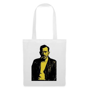 John Steinbeck Noir Rebel Portrait - Tote Bag - white - Front