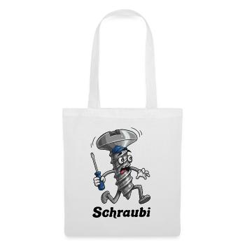 Schraubi Werkstattheld - Stoffbeutel - Weiß - Vorne