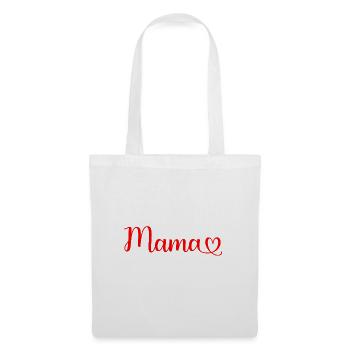 Mom Heart - Mom Mom Best Mom Mother's Day - Tote Bag - white - Front