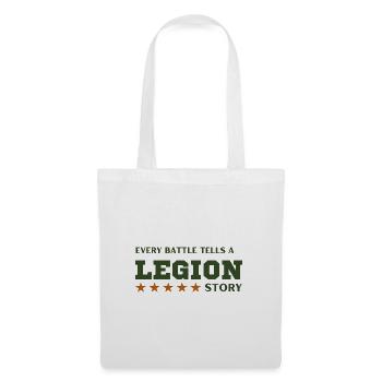 Legion-Schlachtgeschichte - Stoffbeutel - Weiß - Vorne