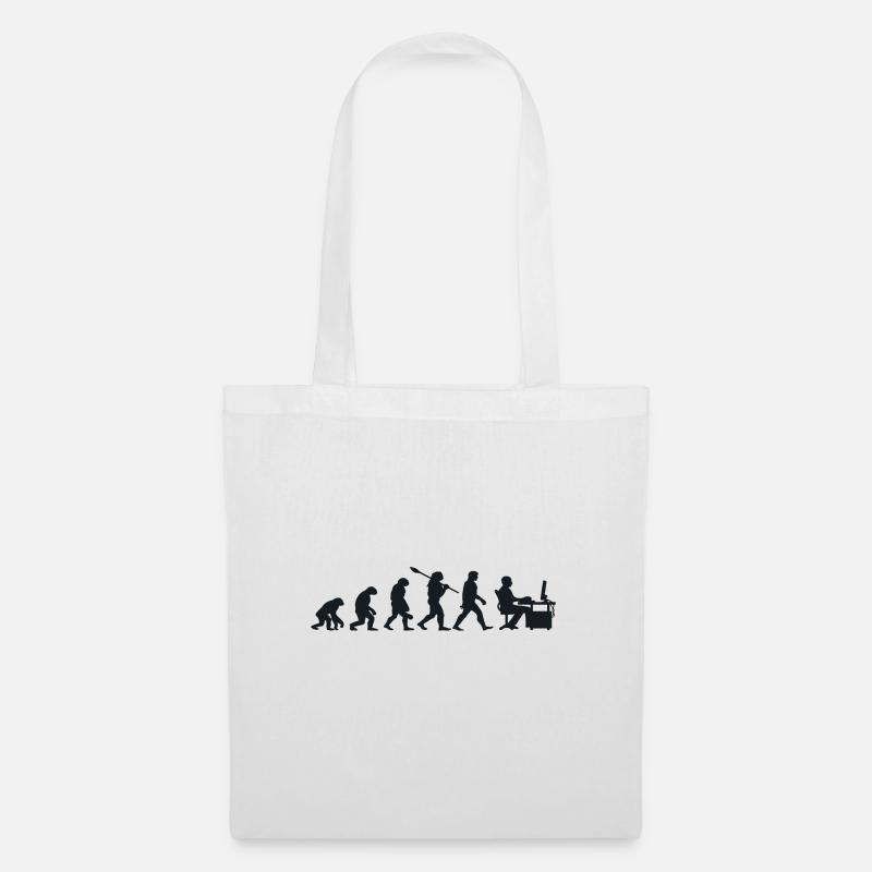 Darwin Evolution für Geeks 💻 - Stoffbeutel - Weiß