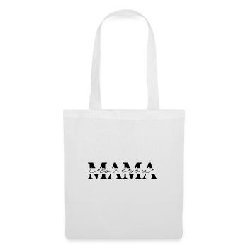 Maman - Je t’aime Mère d’amour parental - Sac en tissu - blanc - Devant