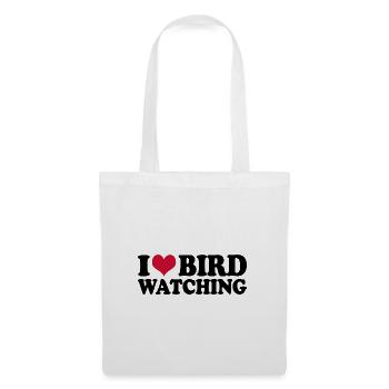 Ornithology Birdwatching I Love Bird Watching - Tote Bag - white - Front