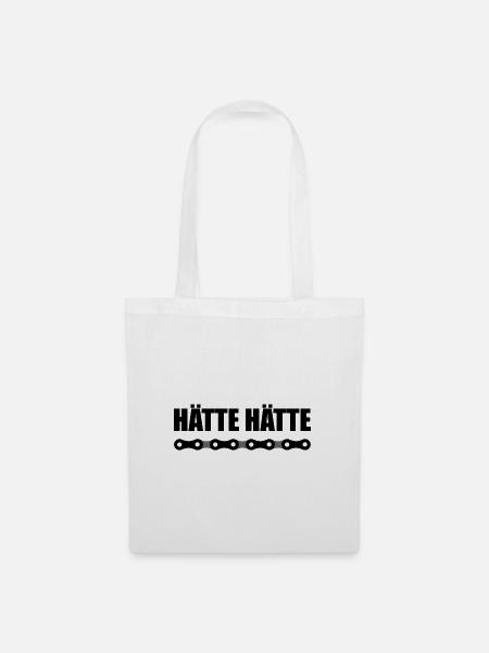 Hätte Hätte - Stoffbeutel - Weiß