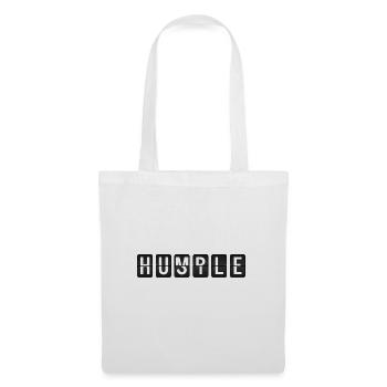 Hustle & Humble - Tote Bag - white - Front